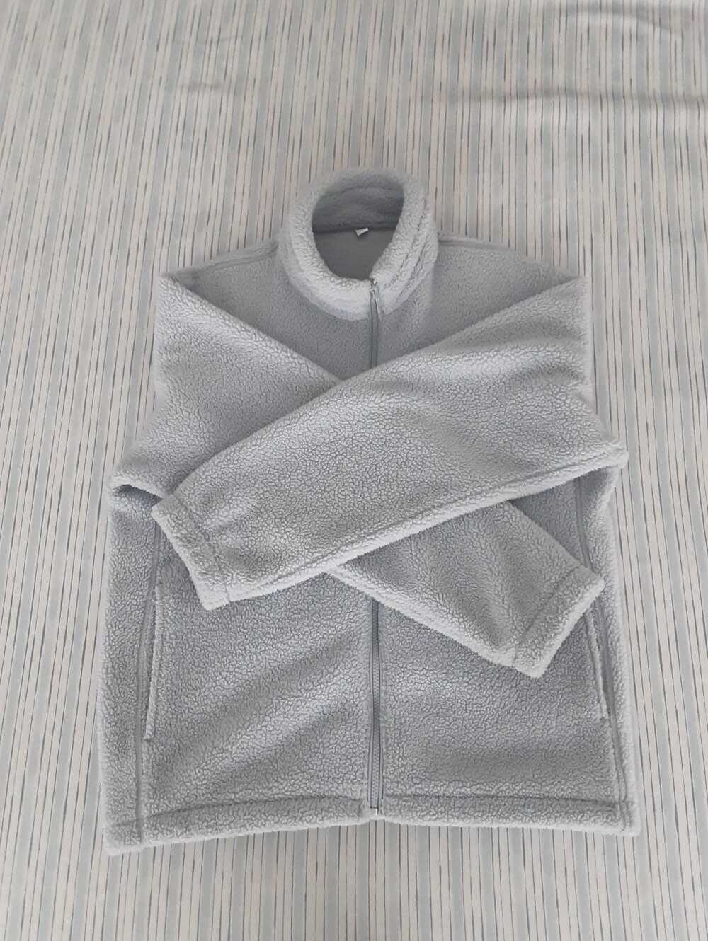 Uniqlo Light Blue Fleece Jacket